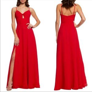 Dress The Population Cambria Chiffon Dress NWT